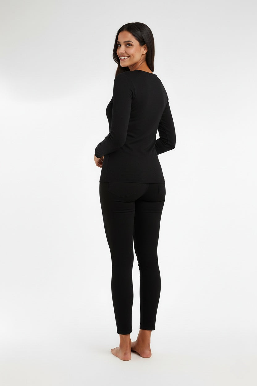 Black Women's Long Sleeve T-shirt